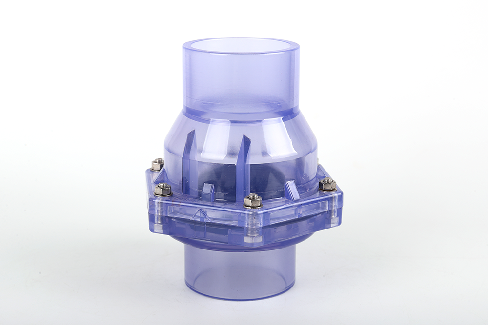 崇礼透明翻板式止回阀